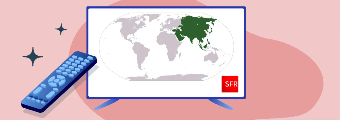 Chaîne TV Coréenne, Indienne, Libanaise SFR | Bouquets TV Asie SFR