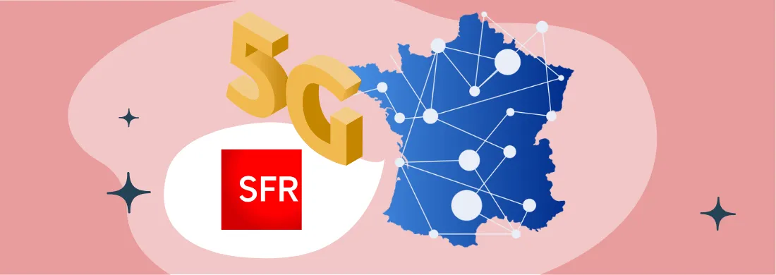 Carte de couverture 5G SFR : où en est le déploiement du réseau 5G SFR en  ?