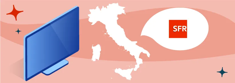 Bouquet italien SFR : bouquet Rai et Mediaset Italia avec SFR