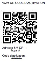 qr code esim sfr