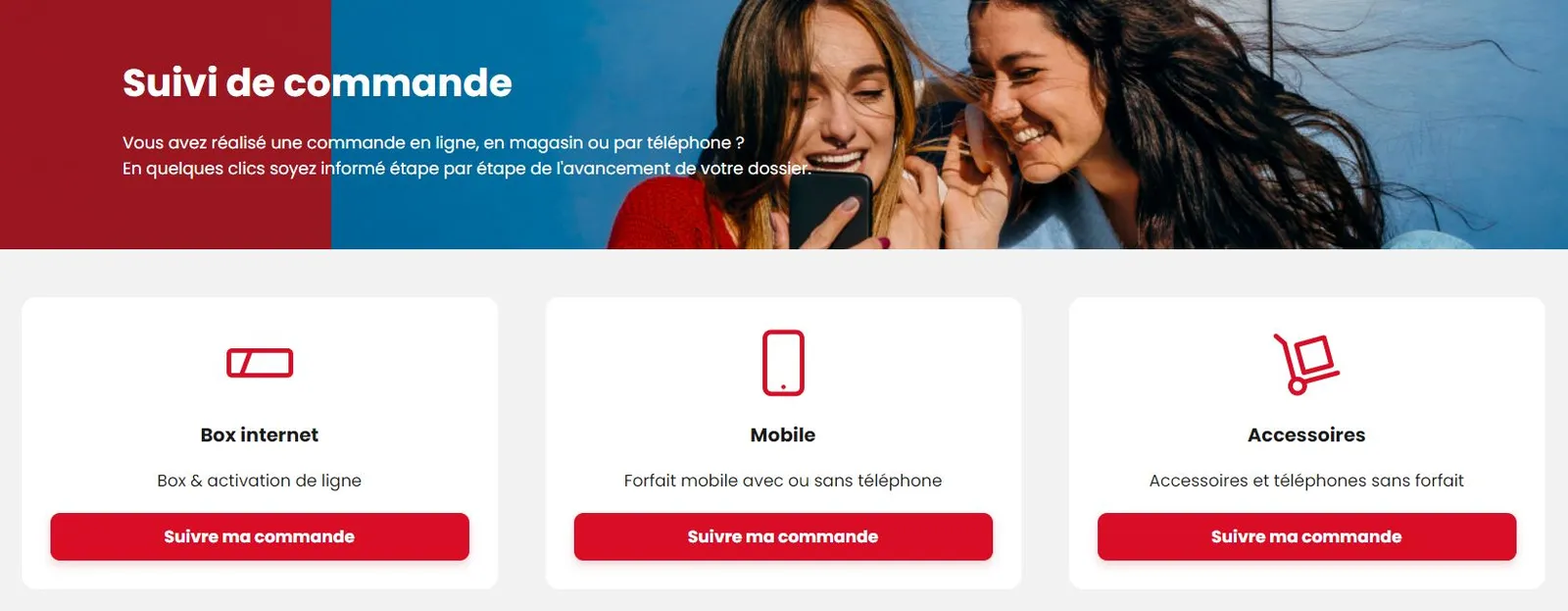 Suivi commande SFR